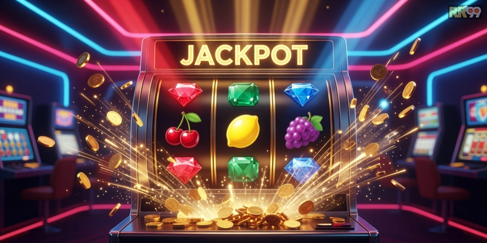 Hình minh họa cơ bản về trò chơi quay nổ hũ 69vn với jackpot hấp dẫn
